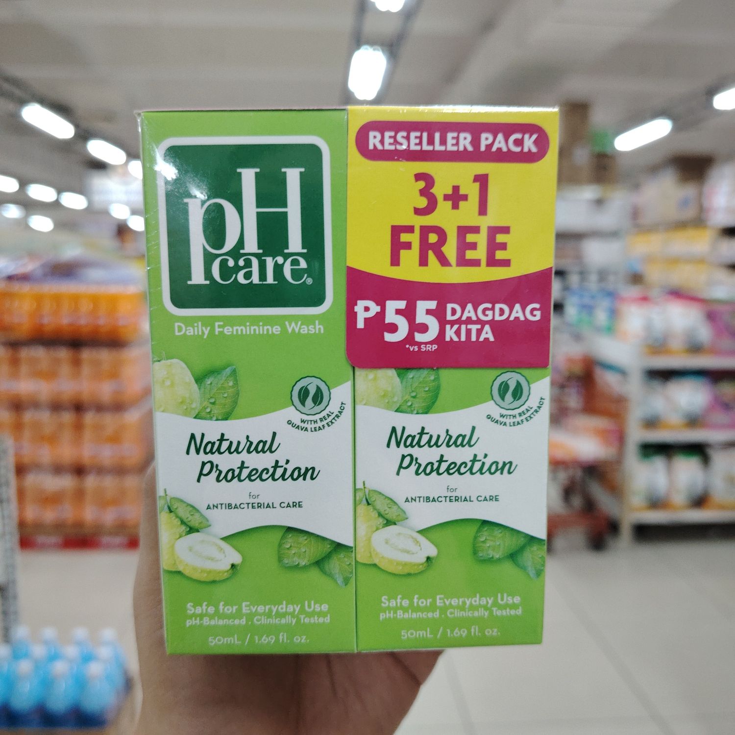 PH Care Natural Protection 50ml 3+1s