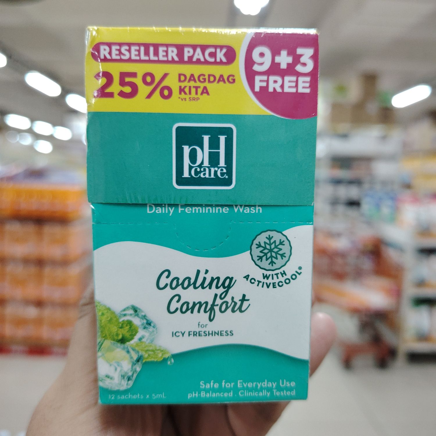 PH Care Cool Comfort sachet 5ml 9+3s