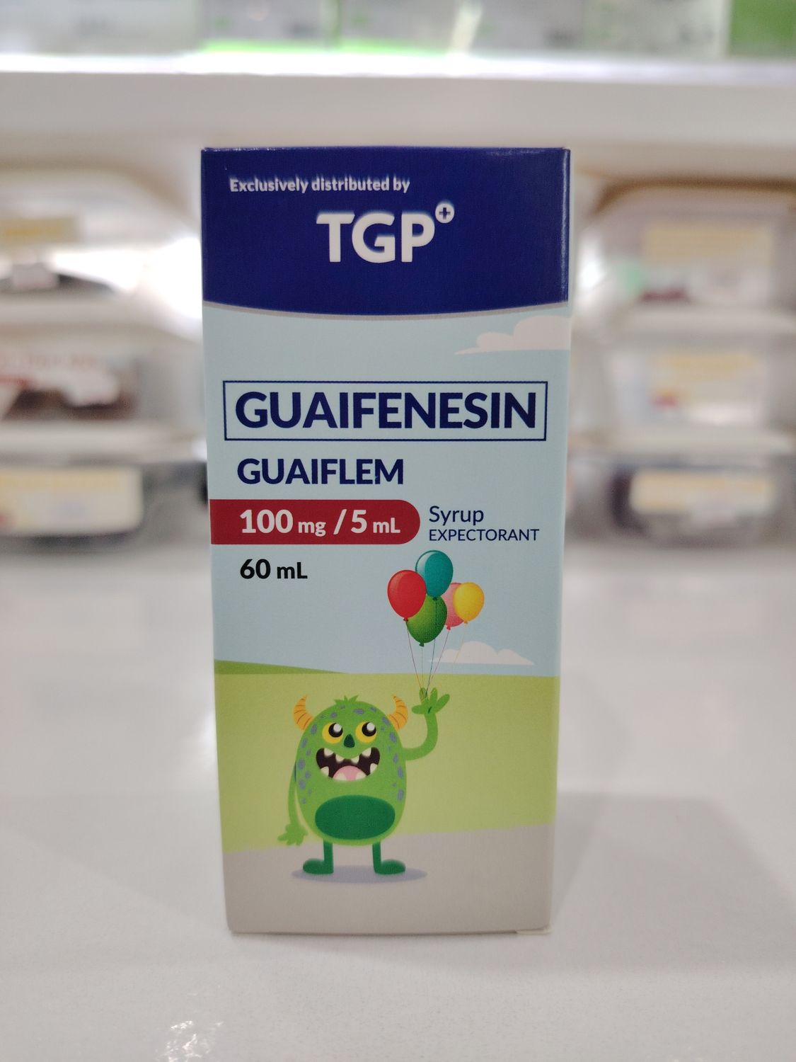Guaifenesin GUAIFLEM 100mg/5ml Syrup 60ml