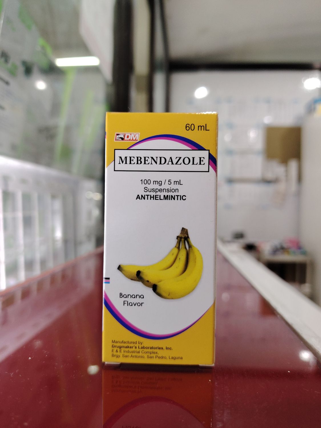 Mebendazole 100mg/5ml 60ml