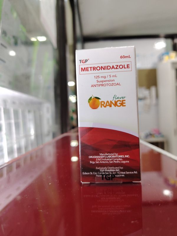 Metronidazole 125mg/5ml Orange Flavor 60ml