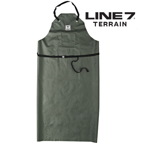 LINE 7 PVC Apron Green
