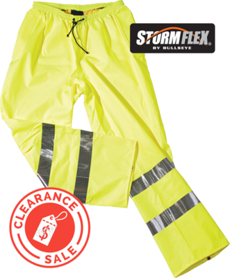 CLEARANCE STORM FLEX Hi Vis Yellow Over-Trousers