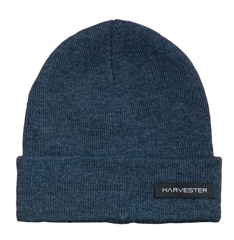 HARVESTER Wool Knit Beanie Navy