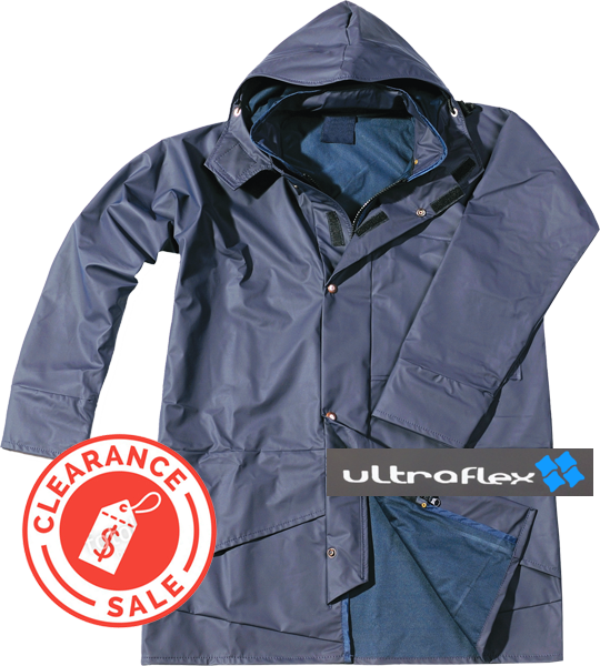 ULTRA FLEX Navy Parka &amp; Hood