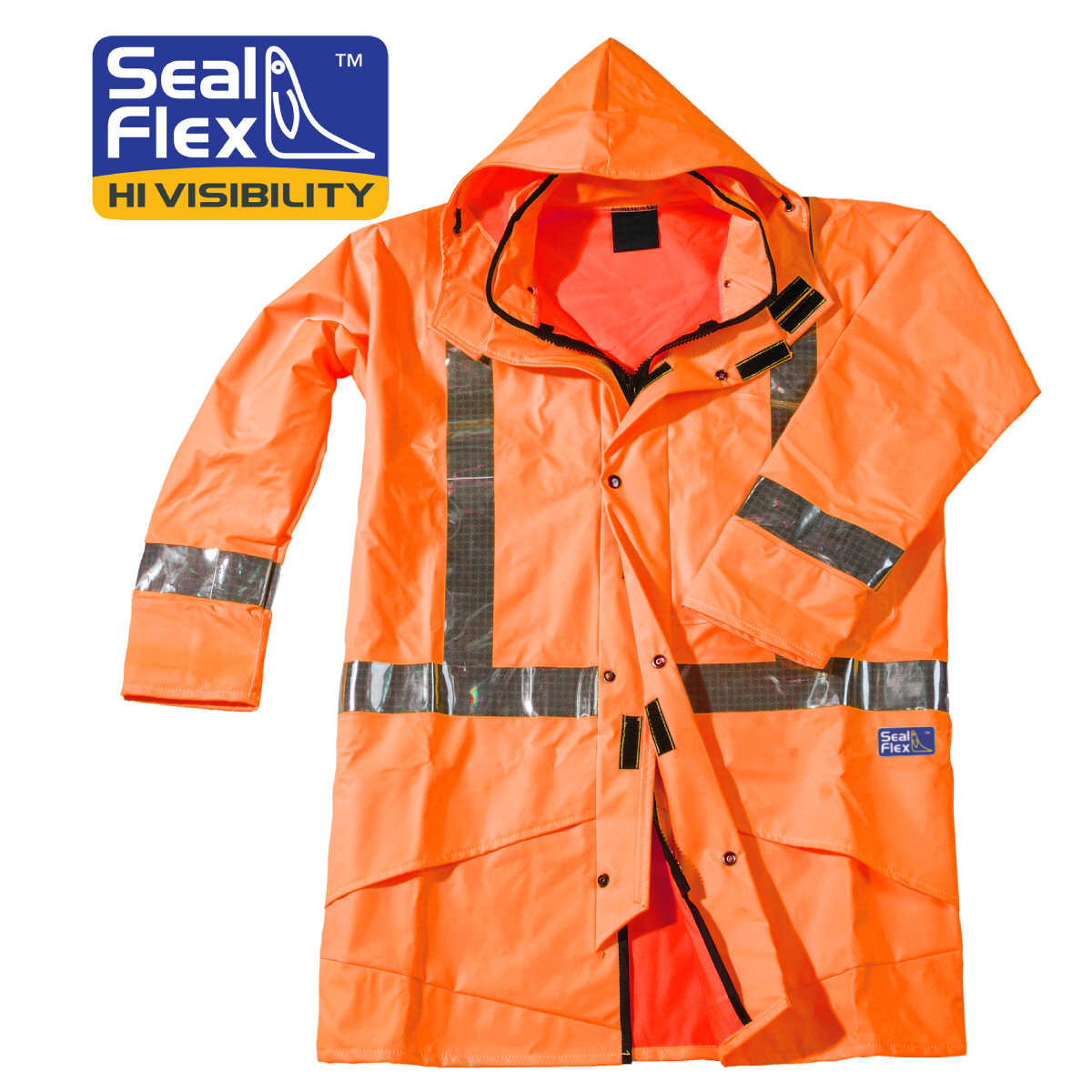 SEALS Seal Flex Hi Vis Orange Parka