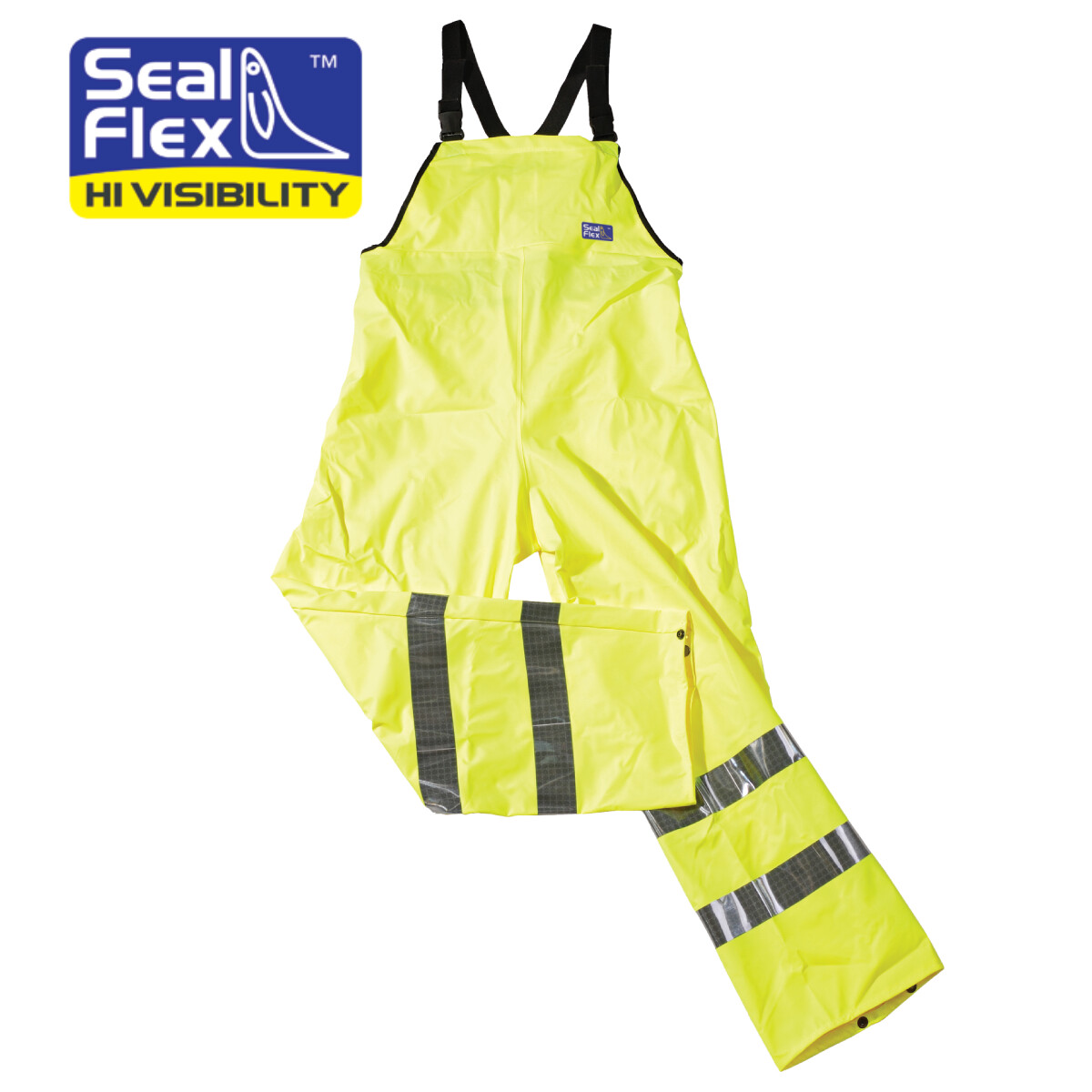 SEALS Seal Flex Hi Vis Yellow Bib &amp; Brace