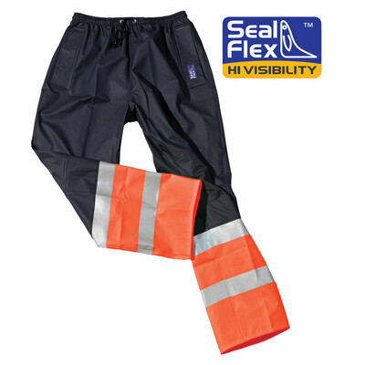 SEALS Seal Flex Hi Vis 2-Tone Orange+Blue Over-Trousers