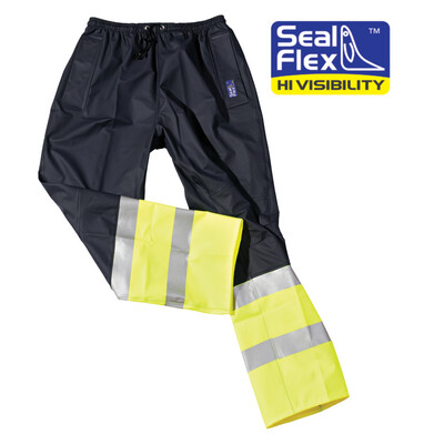 SEALS Seal Flex Hi Vis 2-Tone Yellow+Blue Over-Trousers