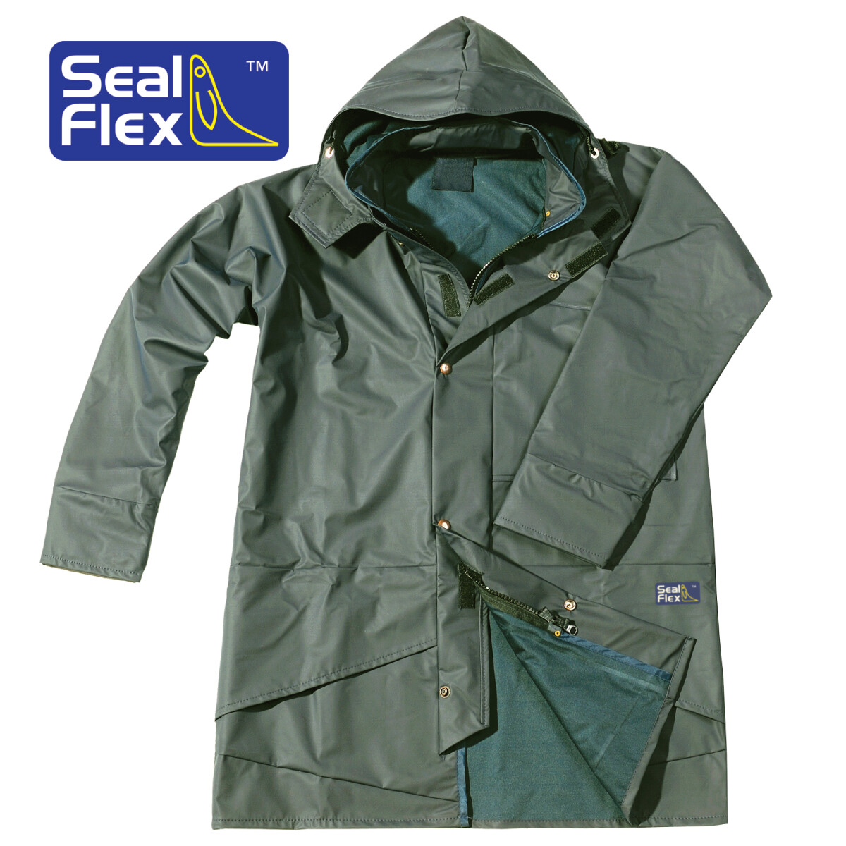 SEALS SEAL FLEX Green Parka &amp; Hood