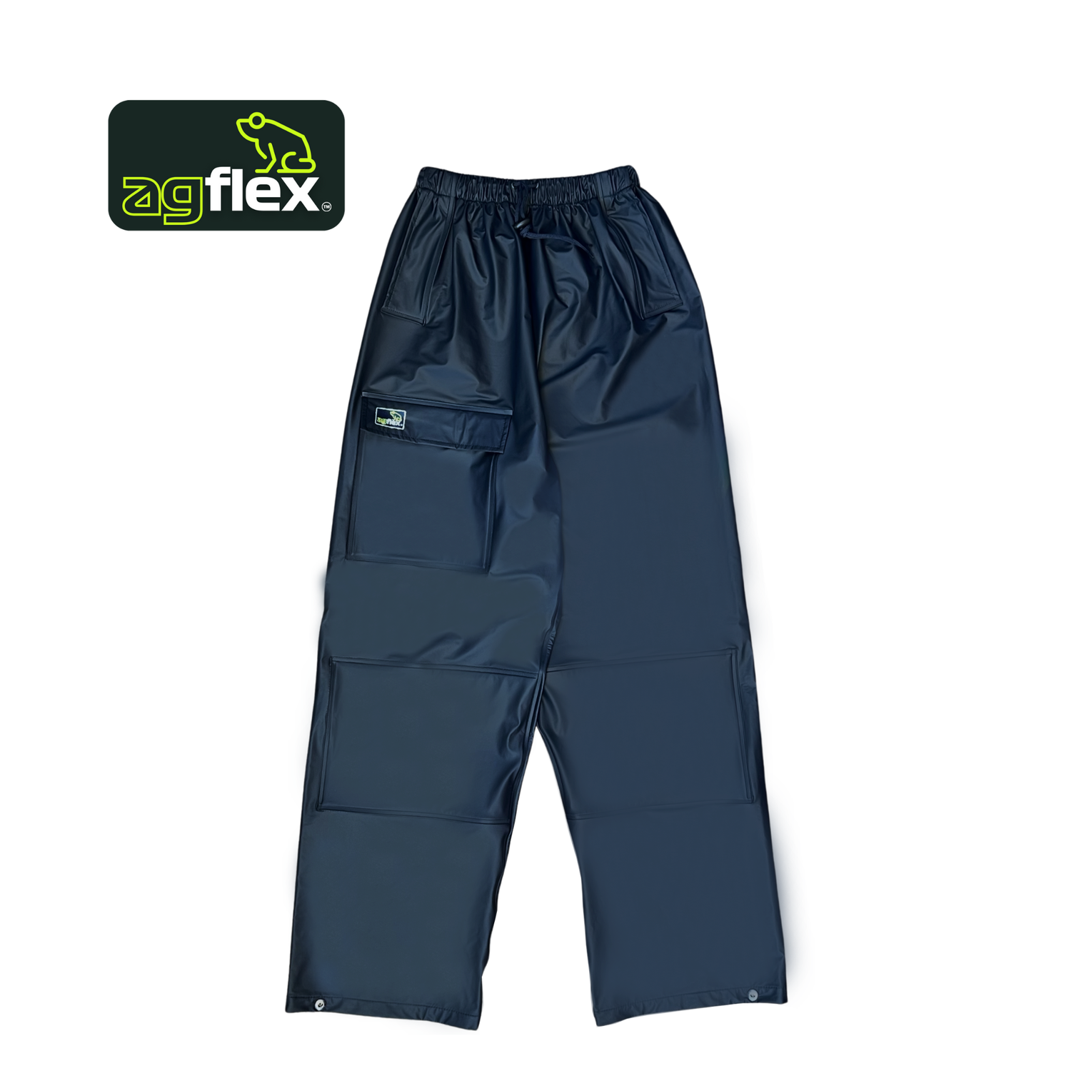 AGFLEX Over-trouser Rain Pants Navy Blue