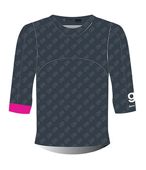 gO 3/4 Sleeve Trail Jersey GALS