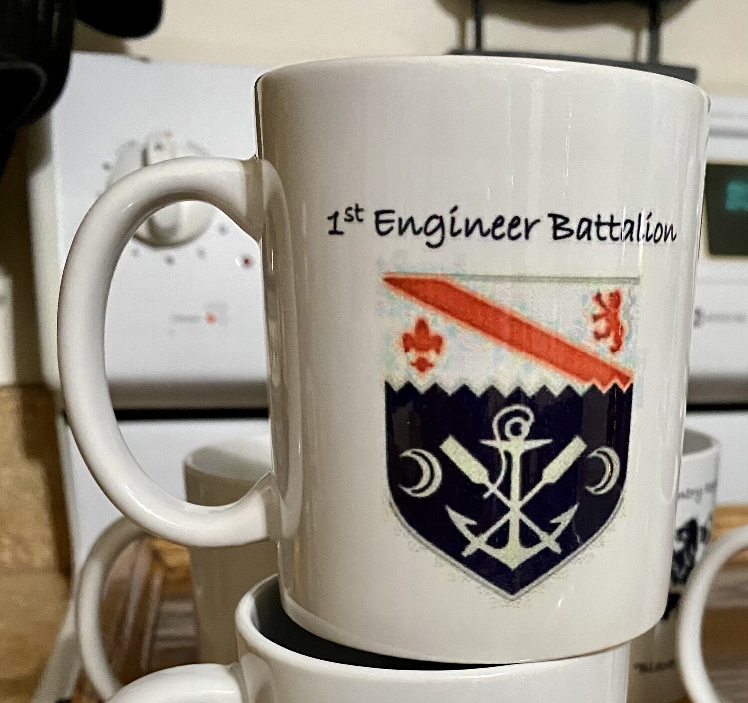 Coffee Mug 1st Eng Battalion *ON SALE*