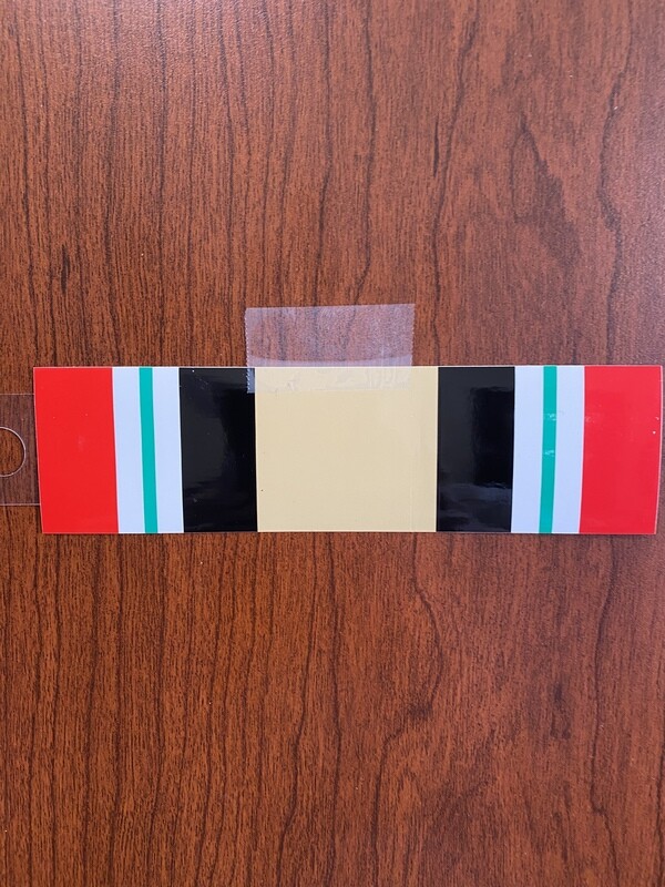Iraq Campaign Ribbon Bumper/window sticker