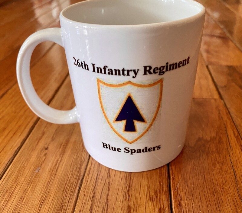 Coffee Mug 26 Inf Reg Blue Spader  *ON SALE*