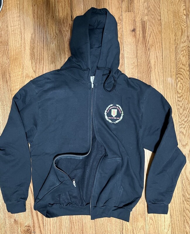 Zipper Hoodie UNISEX Black