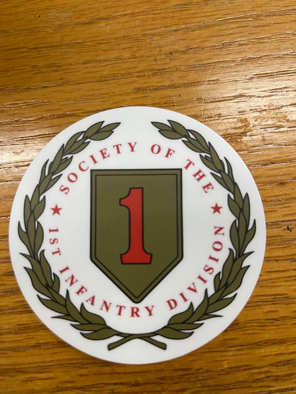 SOCIETY OF THE FIRST INFANTRY DIVISION Stickers