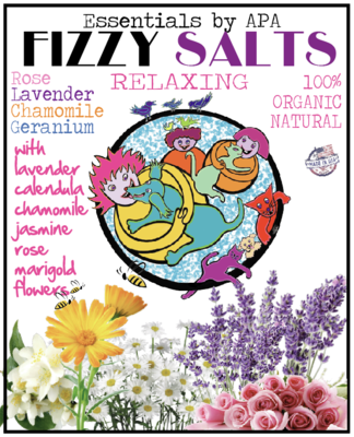 🛀🏽 Floral Surprise Relaxing Bath Salts Fizzy Salts