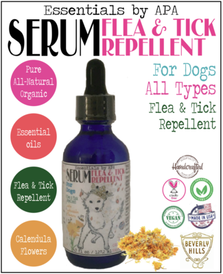 🐕 Organic Flea & Tick Serum for Dogs