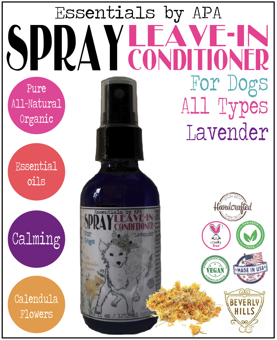 🐩 Leave-in Calming Conditioner Spray for Dogs