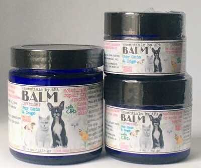 🐕🐈 Organic All Natural CBD Paw Balm Topical Salve for Dogs & Cats