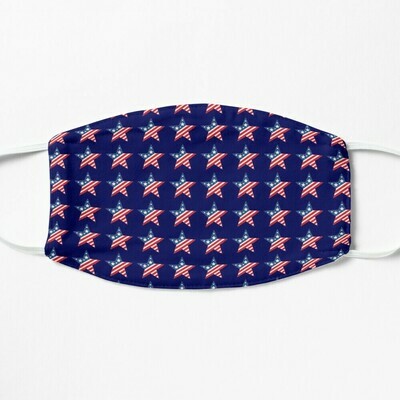👸🏽🤴🏽Two layer Face mask USA Independence day 4th of july American flag Patriotic ~ 3 sizes masks Regular (adult mask) Small (teen mask) and Kids (kid mask) Navy