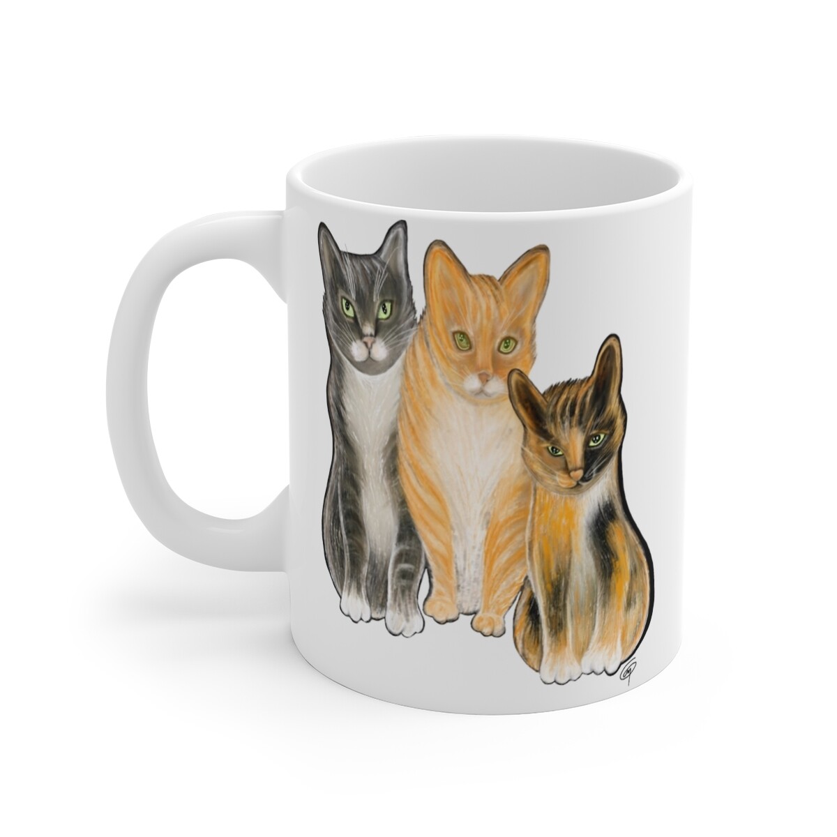 ☕️ 😸 Personalized custom Pet potrait Coffee Mug Latte cup Create your own dog cat pet portrait Ceramic Mug 11 oz Great gift for kids Mug 11 oz Gift Ceramic drinkware