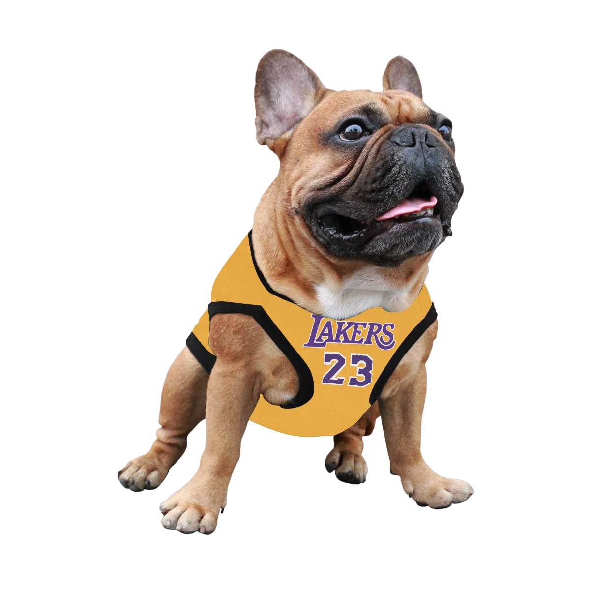Lakers Dog Shirt, Dog Tank Top, Dog T-shirt, Dog Clothes, Gifts, Front Back  Print, Sizes XS To 3XL, Dog Gifts, Black | lupon.gov.ph