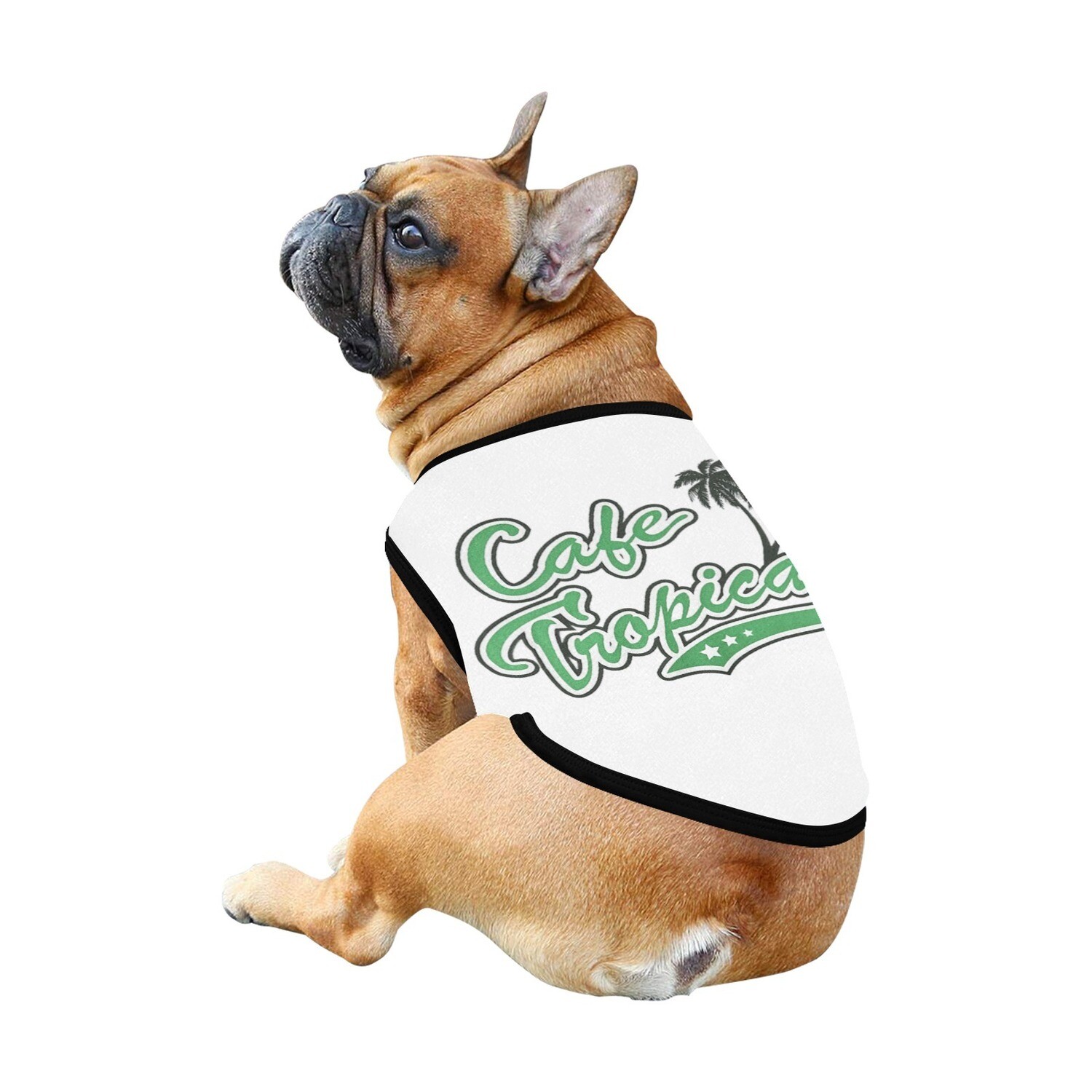 🐕 David Rose baseball championship cafe tropical Dog t-shirt, Dog Tank Top, Dog shirt, Dog clothes, Gifts, front back print, 7 sizes XS to 3XL, Schitt's Creek, TV series