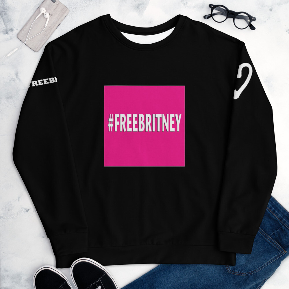👸🏽🤴🏽Free Britney Unisex Sweatshirt 7 Sizes XS to 3X, Gift, Free Britney documentary, #freebritney