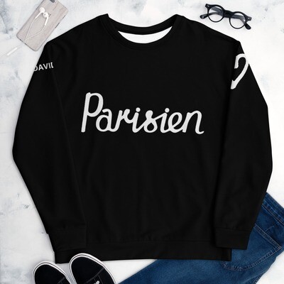 👸🏽🤴🏽 David Rose Parisien Unisex Sweatshirt 7 Sizes XS to 3X, Gift, Schitt's Creek, Dan Levy, TV series, french, france