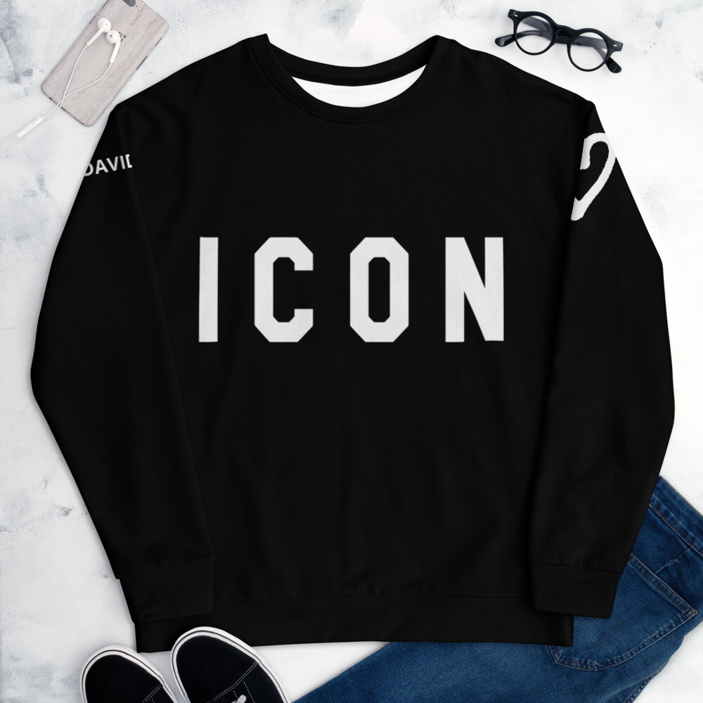👸🏽🤴🏽David Rose Icon Unisex Sweatshirt 7 Sizes XS to 3X, Gift, Schitt's Creek, Dan Levy, TV series