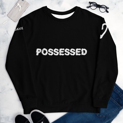 👸🏽🤴🏽 David Rose Possessed Unisex Sweatshirt 7 Sizes XS to 3X, Gift, Schitt's Creek, Dan Levy, TV series