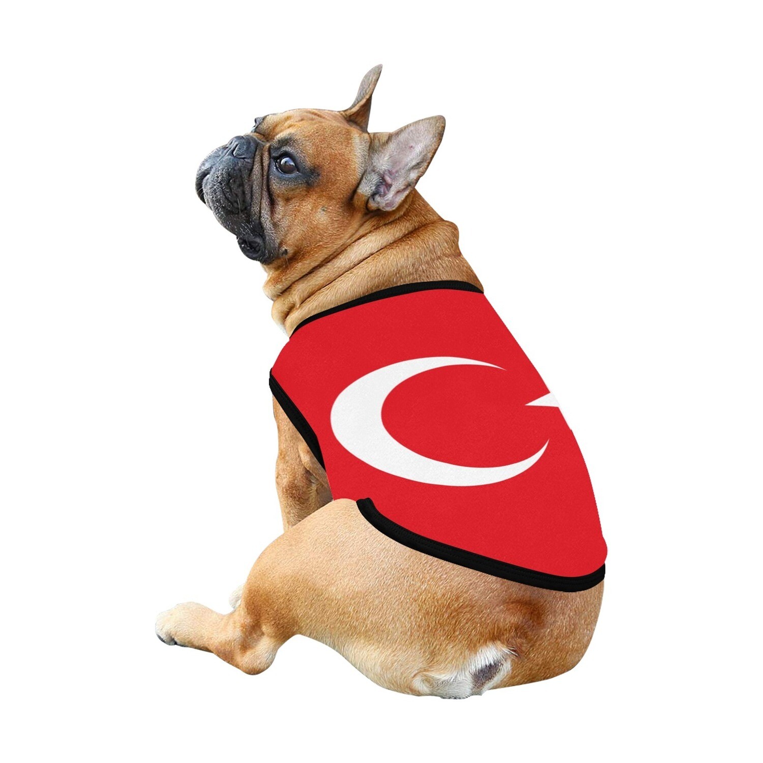 🐕🇹🇷 I love Turkey dog t-shirt, dog gift, dog tank top, dog shirt, dog clothes, gift, 7 sizes XS to 3XL, Turkish flag