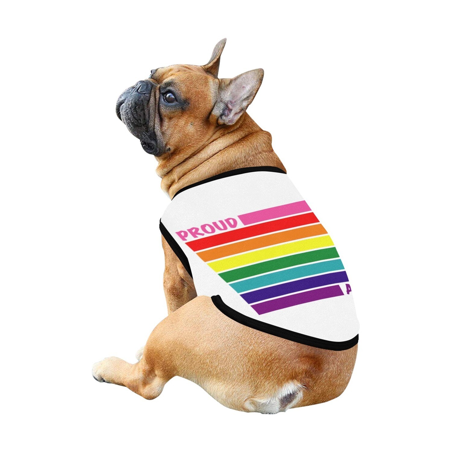 🐕🏳️‍🌈 Love is Love LGBTQProud Ally, Dog Tank Top, Dog shirt, Dog t-shirt, Dog clothes, Dog clothing, 7 sizes XS to 3XL, LGBT, Dog gift, Gift for dogs, pride flag, rainbow flag