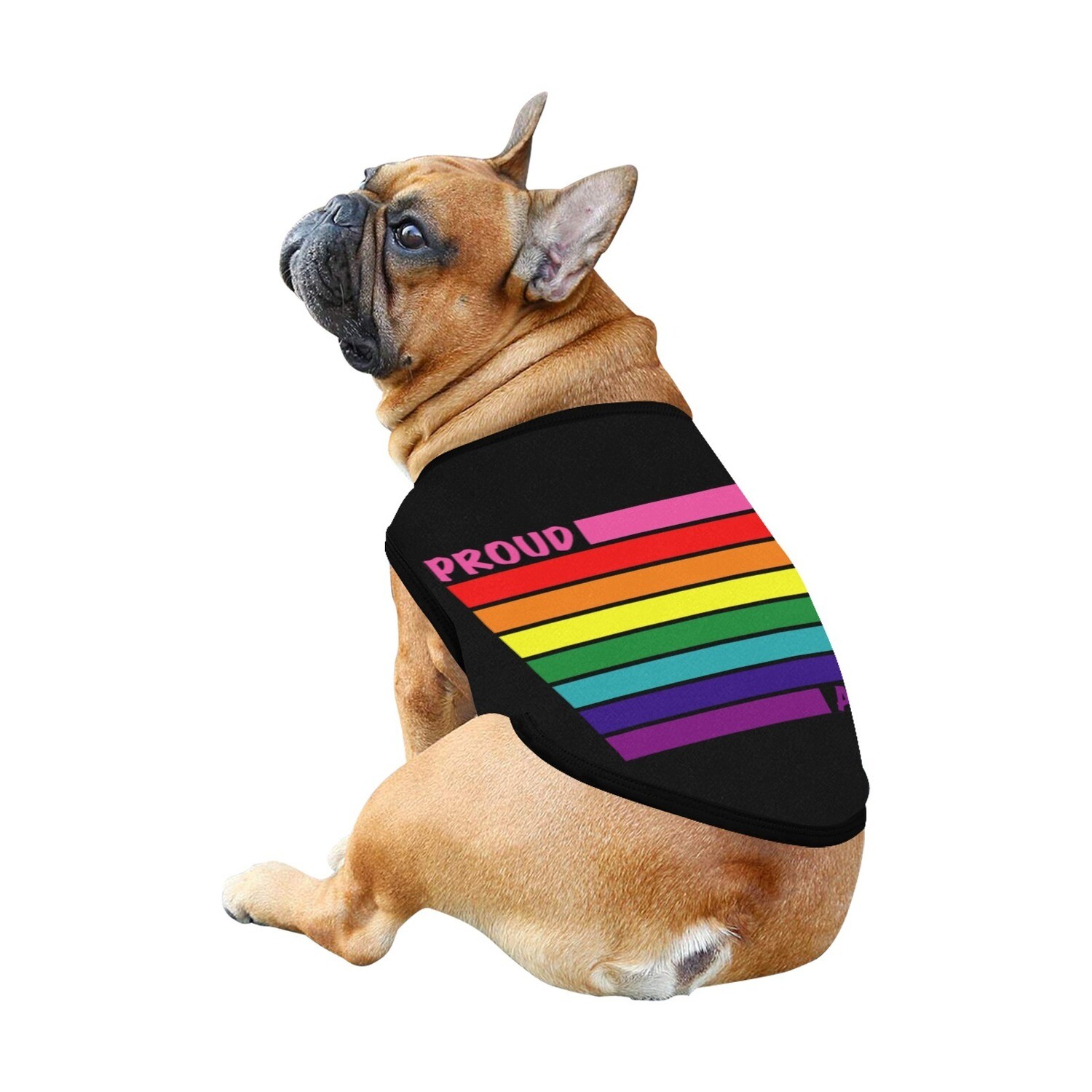 🐕🏳️‍🌈 Love is Love LGBTQProud Ally, Dog Tank Top, Dog shirt, Dog t-shirt, Dog clothes, Dog clothing, 7 sizes XS to 3XL, LGBT, Dog gift, Gift for dogs, pride flag, rainbow flag