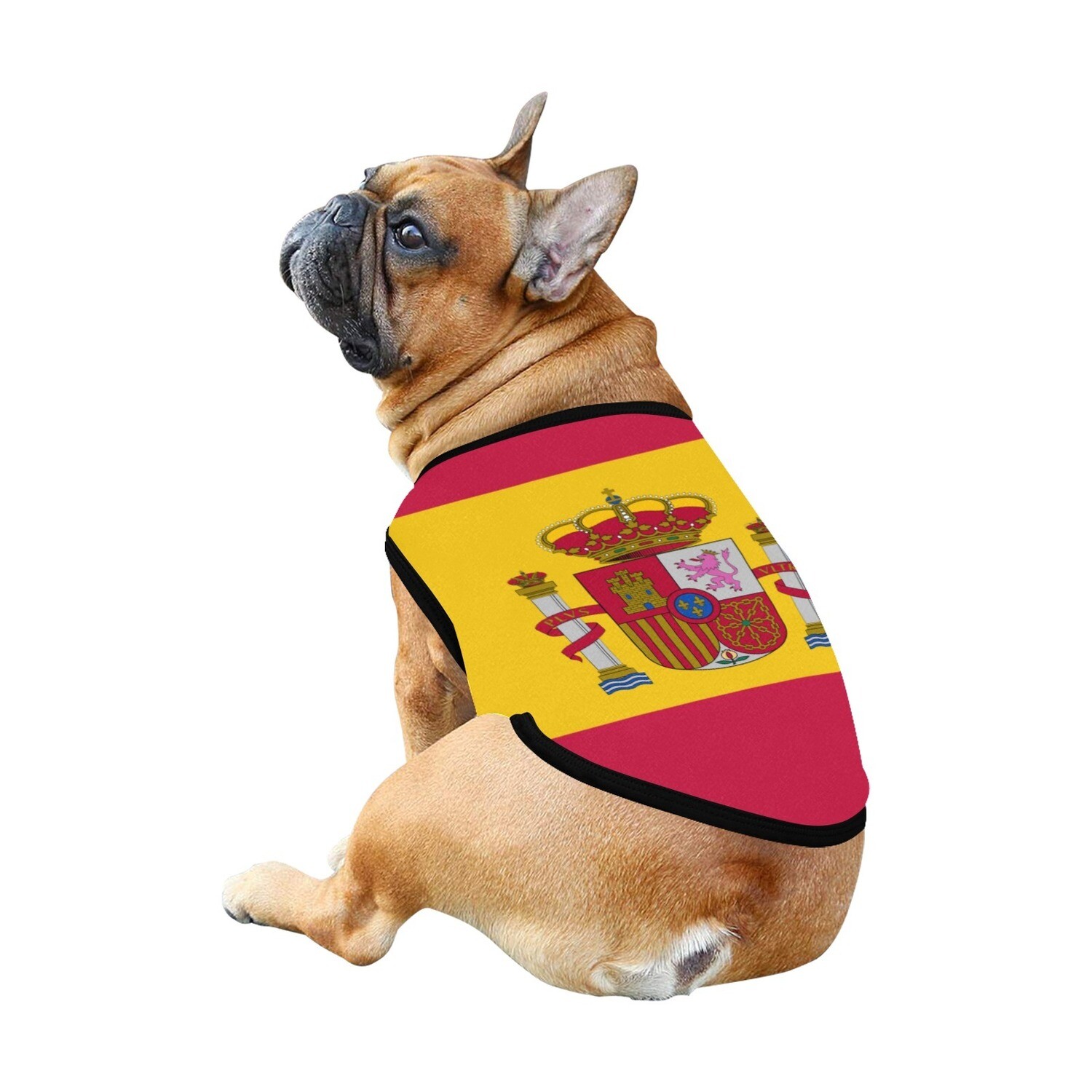 🐕🇪🇸I love Spain, Big Spanish flag, dog t-shirt, dog gift, dog tank top, dog shirt, dog clothes, gift, 7 sizes XS to 3XL