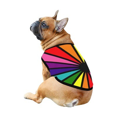 🐕🏳️‍🌈 Love is Love LGBTQ Spectrum, Dog Tank Top, Dog shirt, Dog t-shirt, Dog clothes, Dog clothing, 7 sizes XS to 3XL, LGBT, Dog gift, Gift for dogs, pride flag, rainbow flag