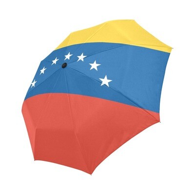 🤴🏽👸🏽☂🇻🇪 Automatic Foldable Umbrella I love Venezuela, Venezuelan flag, gift, gift for him, gift for her, accessories