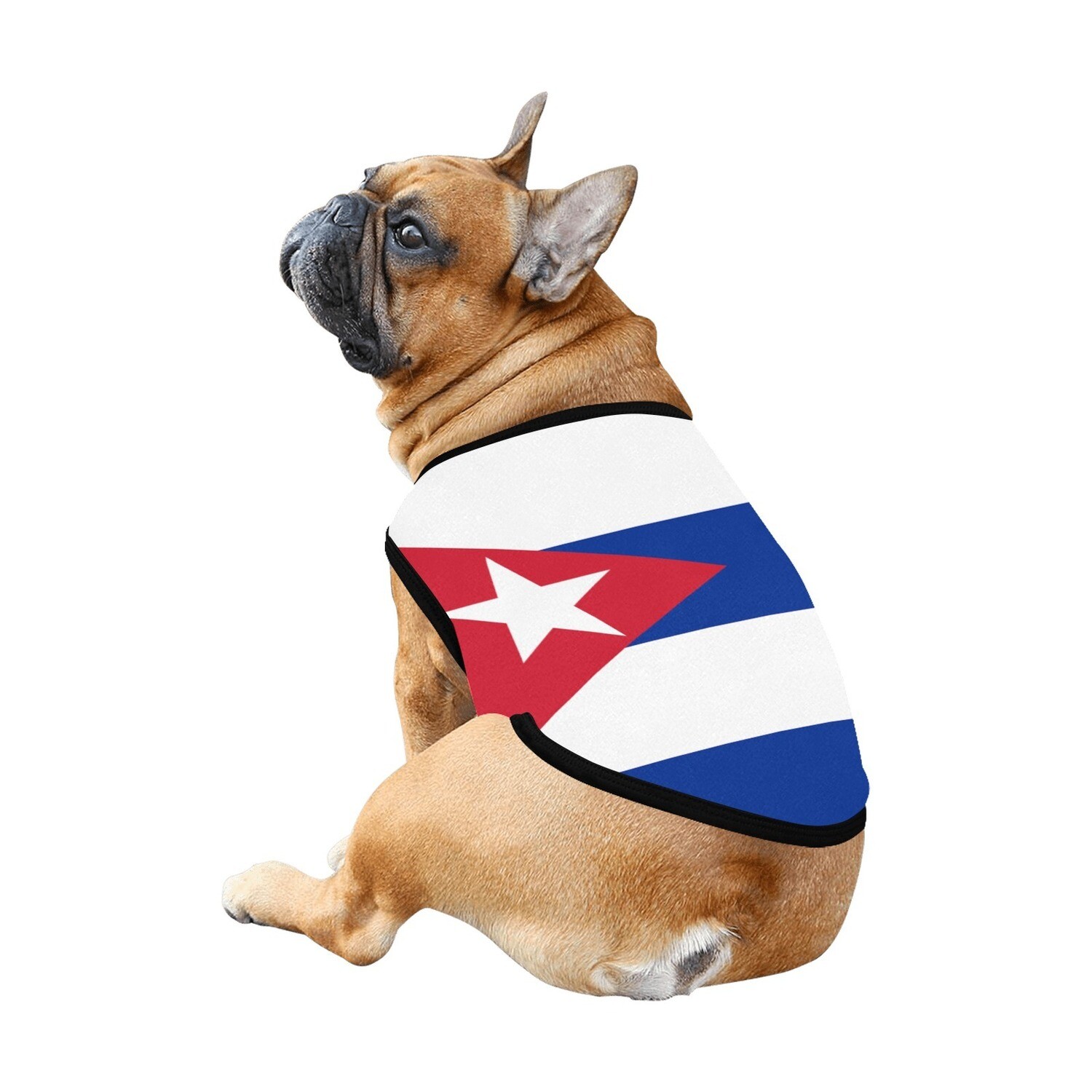 🐕🇨🇺 I love Cuba dog t-shirt, dog gift, dog tank top, dog shirt, dog clothes, gift, 7 sizes XS to 3XL, big Cuban flag