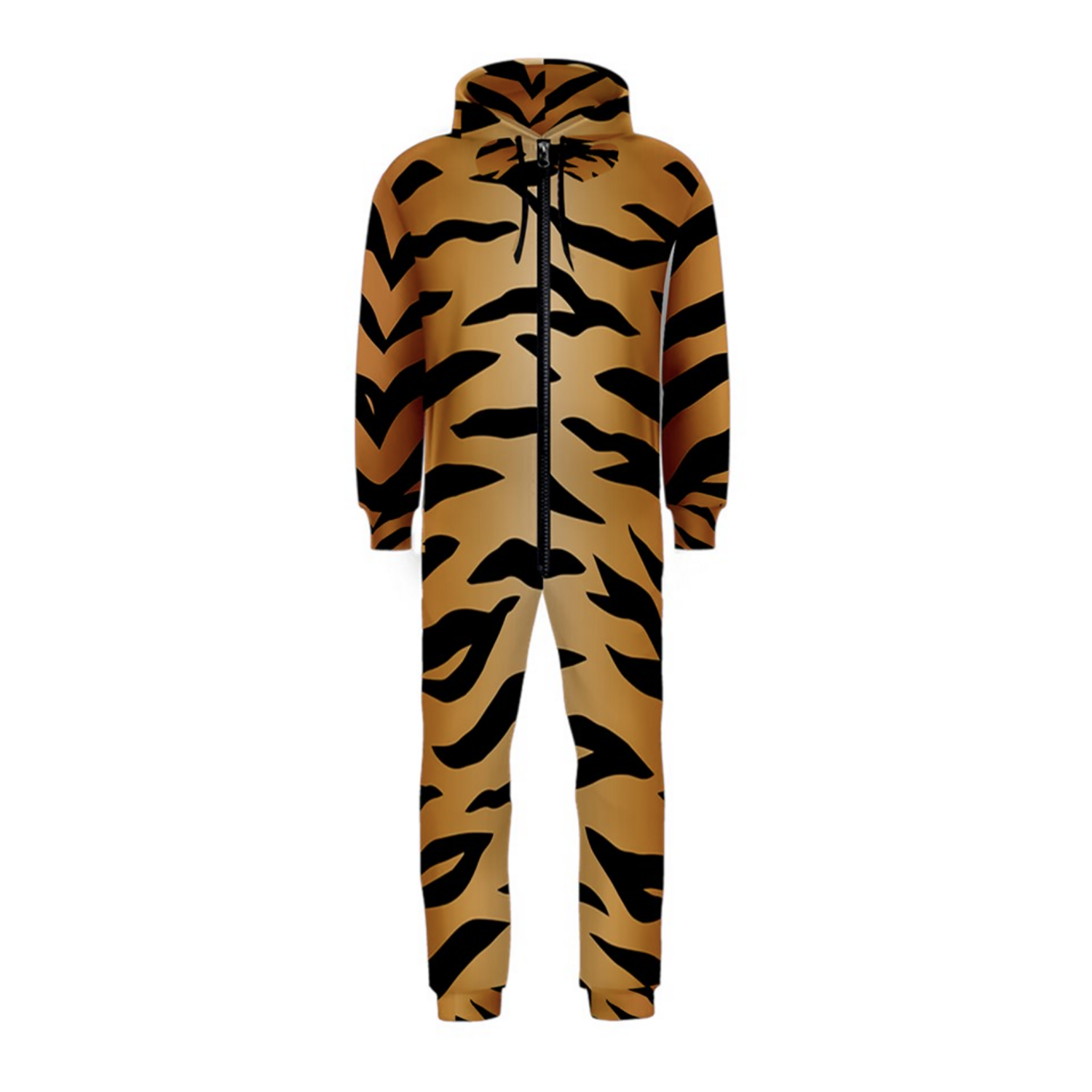 👸🏽🤴🏽🐅 Classic Tiger print, Feline print, Animal's print, Hooded Onesie Jumpsuit For Kids, 12 sizes 2 to 18, tiger, cat, feline, animal, gift, gift for kids