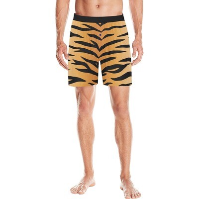 🤴🏽🐅 Short de pyjama pour hommes imprimé tigre classique, imprimé félin, imprimé animal, 6 sizes S to 2XL, gift, gift for him