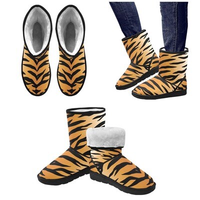 🤴🏽👟❄️🐅 Snow Boots for Men Classic Tiger print, Animal's print, Gift for him, 5 sizes