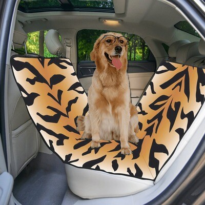 🐕🚗🐅 Waterproof Pet Seat Cover Classic Tiger print, Feline print, Animal's print, Gift, Gift for pet lovers, Gift for dog lovers, 2 Sizes