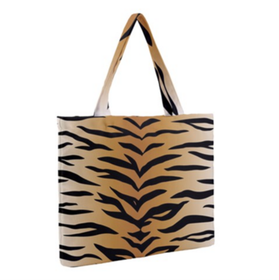 👸🏽🤴🏽🧳🐅 Medium Tote Bag Tiger print, Feline, Gift for Animal Lovers, Gift for Pet Lovers, Gift for Cat Lovers, 12x16" / 30.5x40.6 cm (WxH)