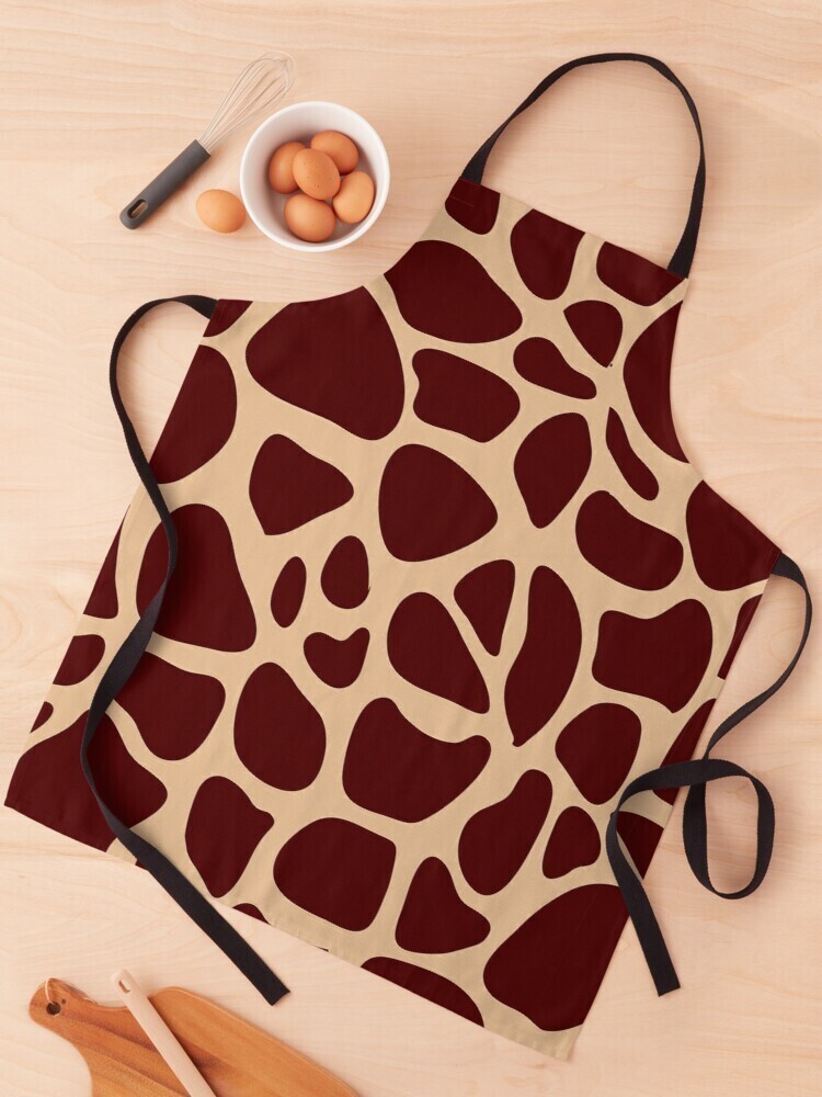👸🏽🤴🏽🦒Apron Giraffe print, Animal print, Gift for Animal lovers, Safari lovers, Africa lovers, Made in the USA