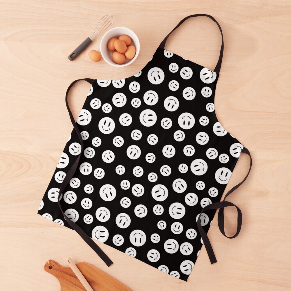 👸🏽🤴🏽😀Apron Emojis, Happy faces, Smileys, Happiness, Good vibes, Gift for Happy people, Made in the USA