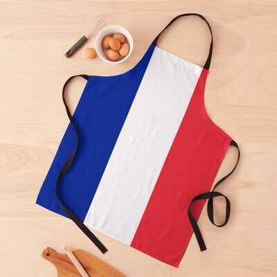 👸🏽🤴🏽🇫🇷 Apron I LOVE France, French flag, Country Flag, Bastille Day, French Independence day, Gift, Made in the USA