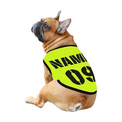 🐕Custom Team Dog t-shirt, Personalized dog shirt, Sports Uniform, custom design your own dog team tank top, add Team, Name, Number, gift