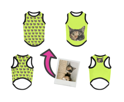 🐕 Custom Photo Dog t-shirt, Personalized dog shirt, custom design your own dog tank top, add photo, logo, artwork, gift for dogs, custom Gift